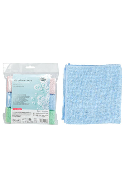 ultra clean 3-Piece High Quality Microfiber Cloth 30x30cm