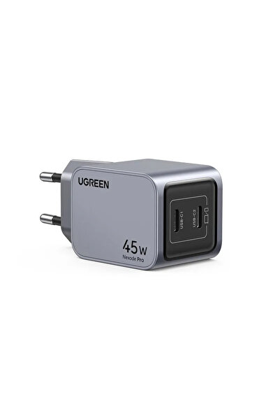 Ugreen Încărcător rapid Nexodo Pro 45W cu dublă priză USB-C GaN, UE