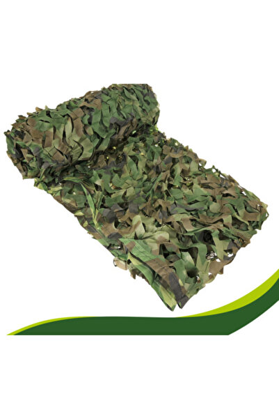 varioshop Camouflage Net 4x6 m for Fence and Garden, with 100 Fastening Strips