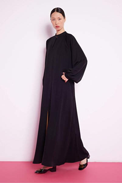 Nuum Design Reglan Sleeve Detail Abaya