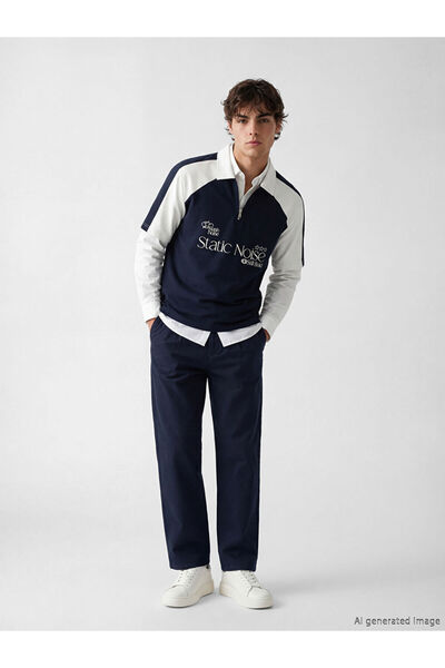 LC Waikiki Rmz Gi̇yi̇m Farkiyla Standardfit Gabardine Pleated Men's Trousers