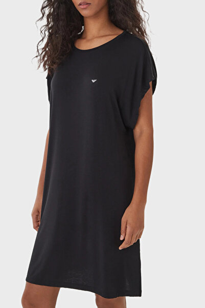 Emporio Armani Relaxed Fit Logo Round Neck Dress Dress Ew002965 Af19024 Uc001
