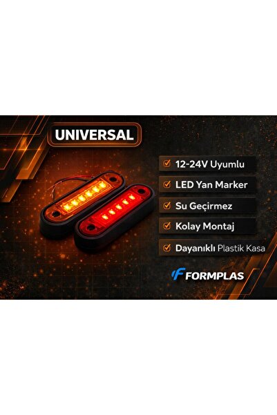 FORMPLAS fristom tipi 4 ledli parmak lamba