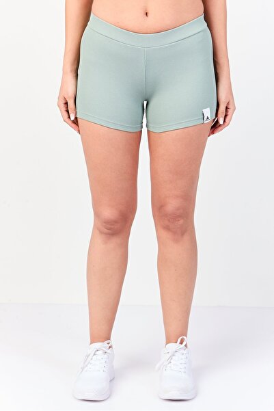 adidas شورت تدريب رياضي للنساء، أخضر حكيم