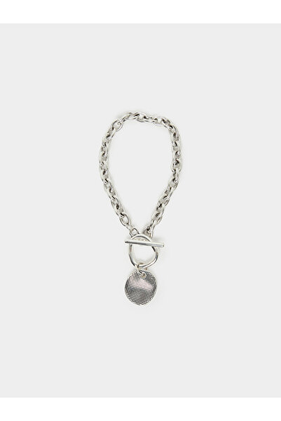 Styli Chain Charm Drop Metal Bracelet