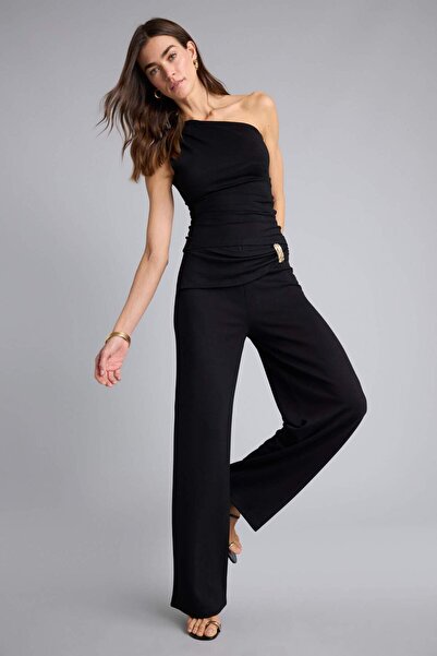 DeFacto Wide Leg Pants H1597Ax26Sm