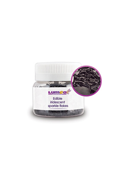 Lumea Black Iridescent Flakes, 15g -