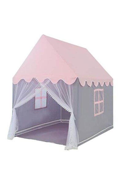 FOXMAG24 Cort de joacă pentru copii, 125x95x130cm, roz