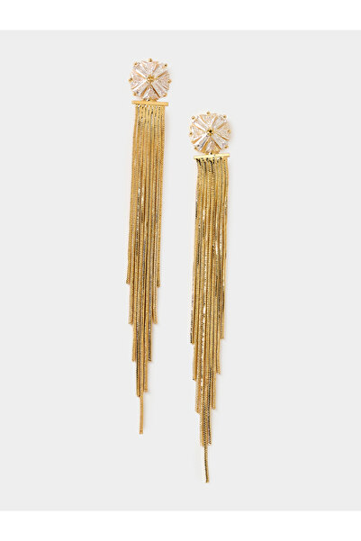 Styli Drop Tassel Earrings