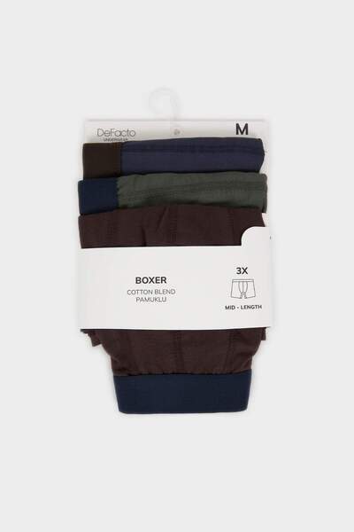 DeFacto Набір боксерів стандартного крою, 3 шт., H3945AX26SP
