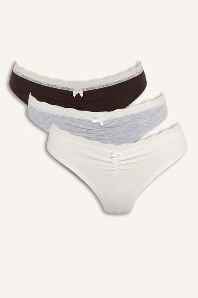 DeFacto dantelă Set de 3 piese detaliate G8533AX26SP