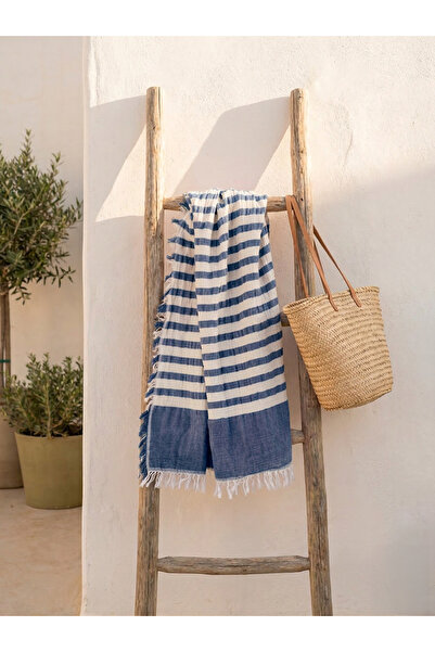 luxtex 2 Kat Müslin Peştemal, Plaj Havlusu, Pareo - 100 x 170 Cm