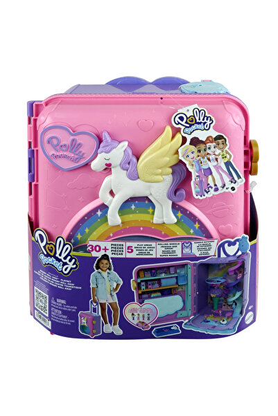 Polly Pocket Unicorn Suitcase Playset 33 cm