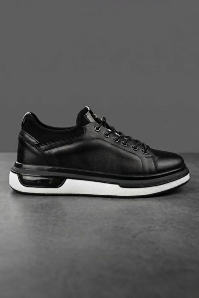 MUGGO REİD H piele naturală Pantofi sport casual pentru bărbați, cu talpă gro...