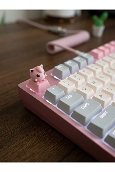 Babi Collection Figürlü Keycaps Klavye Tuşu Gamer Aksesuar Oyuncu Klavyesi Me...