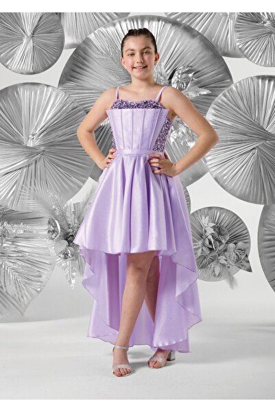 Lidya Kids KIZ ÇOCUK MEZUNİYET ELBİSESİ