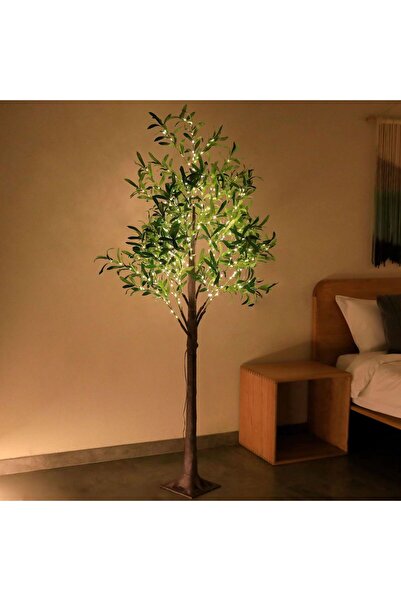Snooe Artificial olive tree with lights, ideal for Ramadan weddings, birthday...