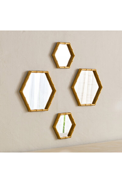 Home Box Tagus Hexa Mirror - Set of 4