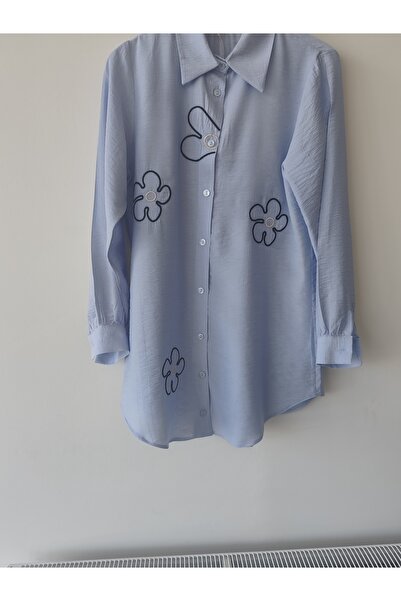 lamelif store Tunik Çiçek Nakışlı