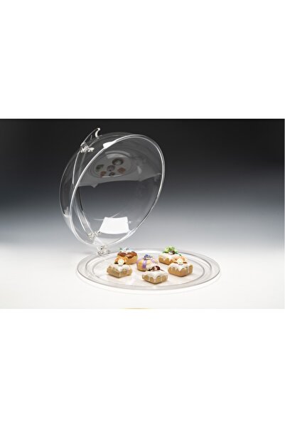 Zicco صينية عرض ذات غطاء ثابت