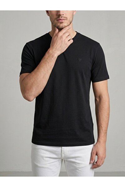 homiro Men's Basic Slim Fit Crew Neck T-Shirt - Black