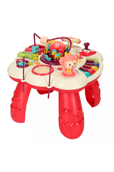 Ikonka Masuta interactiva cu activitati pentru copii, multifunctionala cu sun...