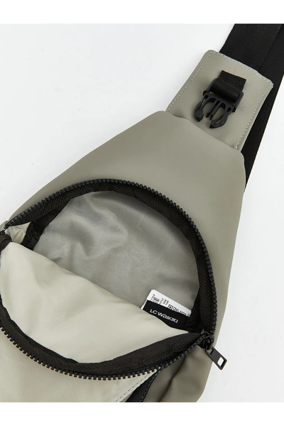 LC Waikiki Beige Double Compartment Men's Chest Bag Bag Si