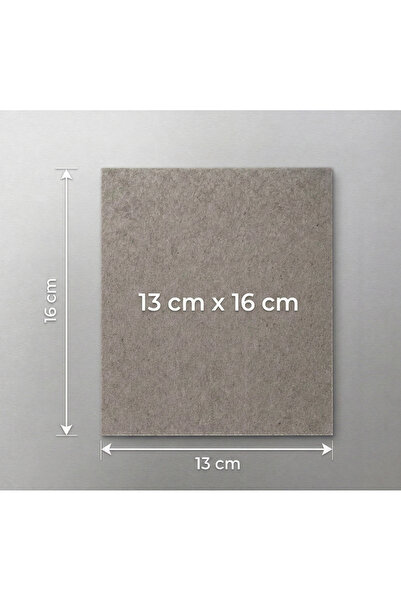 Elektrik Rezistans Mikrodalga Fırın Içi Mika Yalıtım Kağıdı 13X16 cm (Tüm Mar...