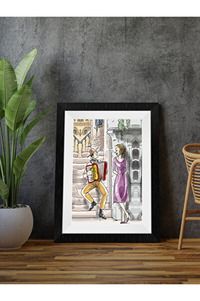 Evinemoda Artist de stradă și pictură MDF dintr-o singură bucată pentru femei