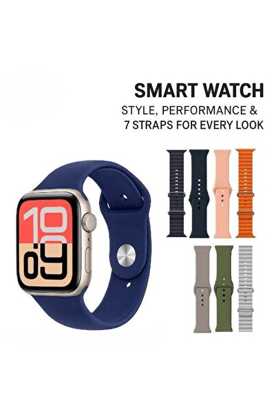 Generic Smart Watch Version 9 AMOLED Screen