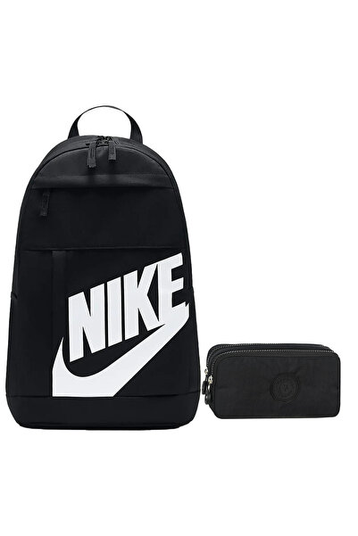 Royal Glow Unisex Sport Black Elemental Daily rucsac și suport pentru pix neg...