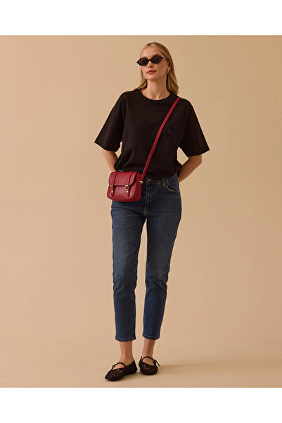 SEÇİL Yüksek Bel Bilek Boy Jean Pantolon