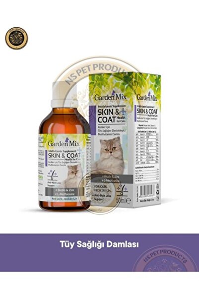 Gardenmix Garden Mix Kedi Tüy Sağlığı Damlası 50 ml