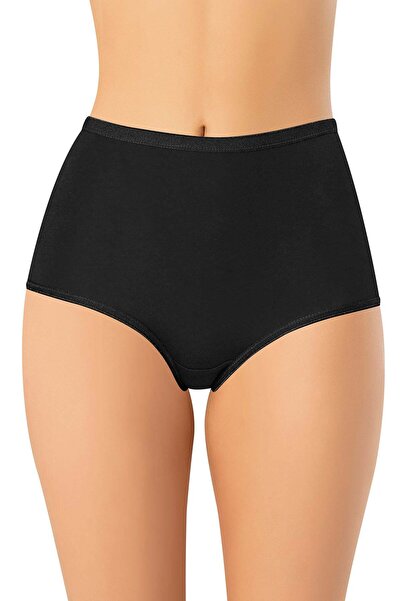 ERDEM İÇ GİYİM Erdem Siyah bumbac elastan talie înaltă Chiloți 2519