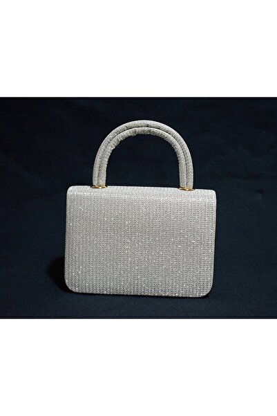 Smooth Bags White Glittery Gold Chain Strap Piece Women's Evening Dress El Ve...