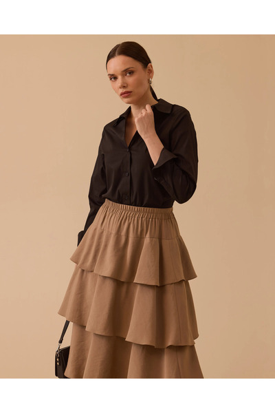 SEÇİL Basic Koton Gömlek