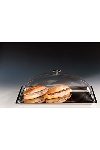 Zicco حامل عرض مع صينية فولاذية