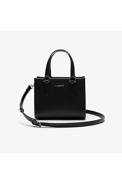 Lacoste Small Elegance Kadın Siyah Omuz Çantası