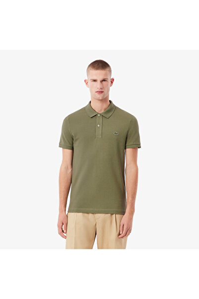 Lacoste L.12.12 Erkek Slim Fit Haki Polo