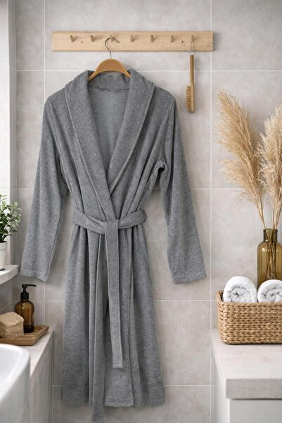 Baveno Adult Unisex Shawl Bathrobe