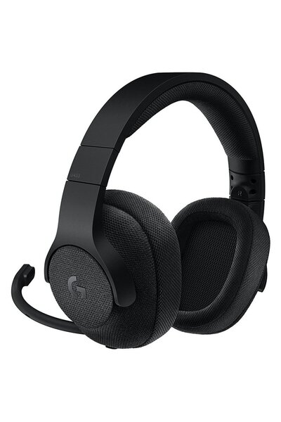 logitech Casti gaming G433 surround 7.1, Negru