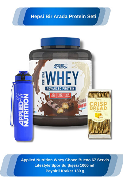 applied nutrition Whey Protein Choco Bueno 67 Servis Hediye Suluk 1000 ml Pey...