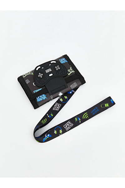 LC Waikiki Mixed Playstation Printed Boy Figure Wallet