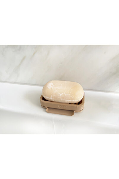 DU&ER Soap Dish Tray with Strainer – Shower & Sink Soap Holder Organizer