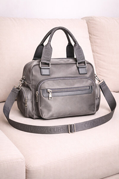 MILANOFOX Women's Satin Shiny Waterproof Multi-Compartment Handbag & Shoulder...