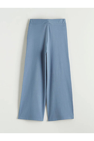 LC Waikiki Μπλε ναυτικό Τζιν Φαρδιά Παντελόνια Φόρμας για Κορίτσια