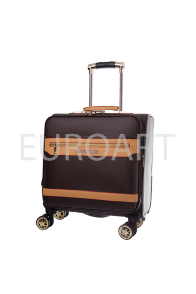 decotoys Brown travel suitcase 1pc