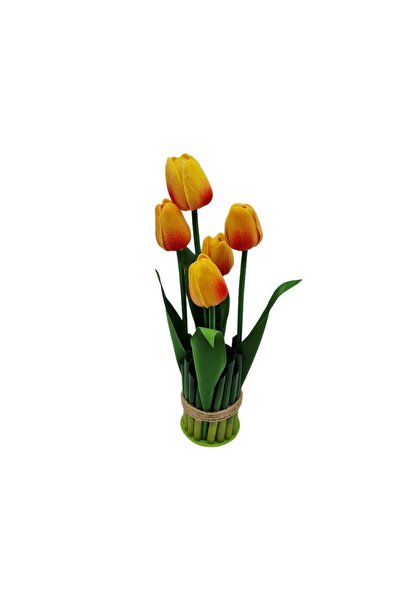 decotoys Buchet din flori artificiale 5 lalele