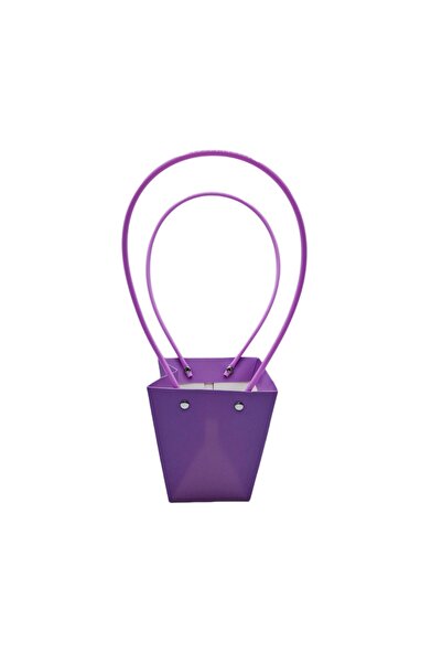 decotoys Purple foldable flower pot bags 10/set M