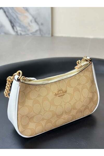 Coach New York Teri Shoulder Bag In Signature Canvas